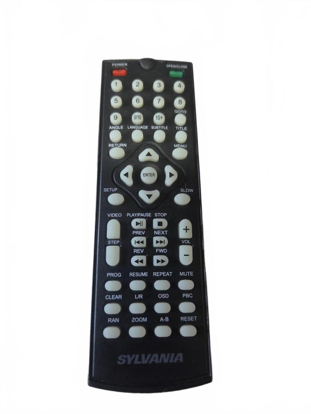 Sylvania remote control